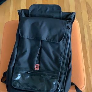 Large Chrome Backpack